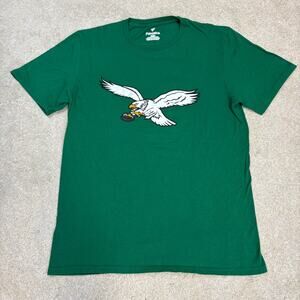 Fanatics Philadelphia Eagles #6 DeVonte Smith 1987 Retro Logo T-Shirt Size M